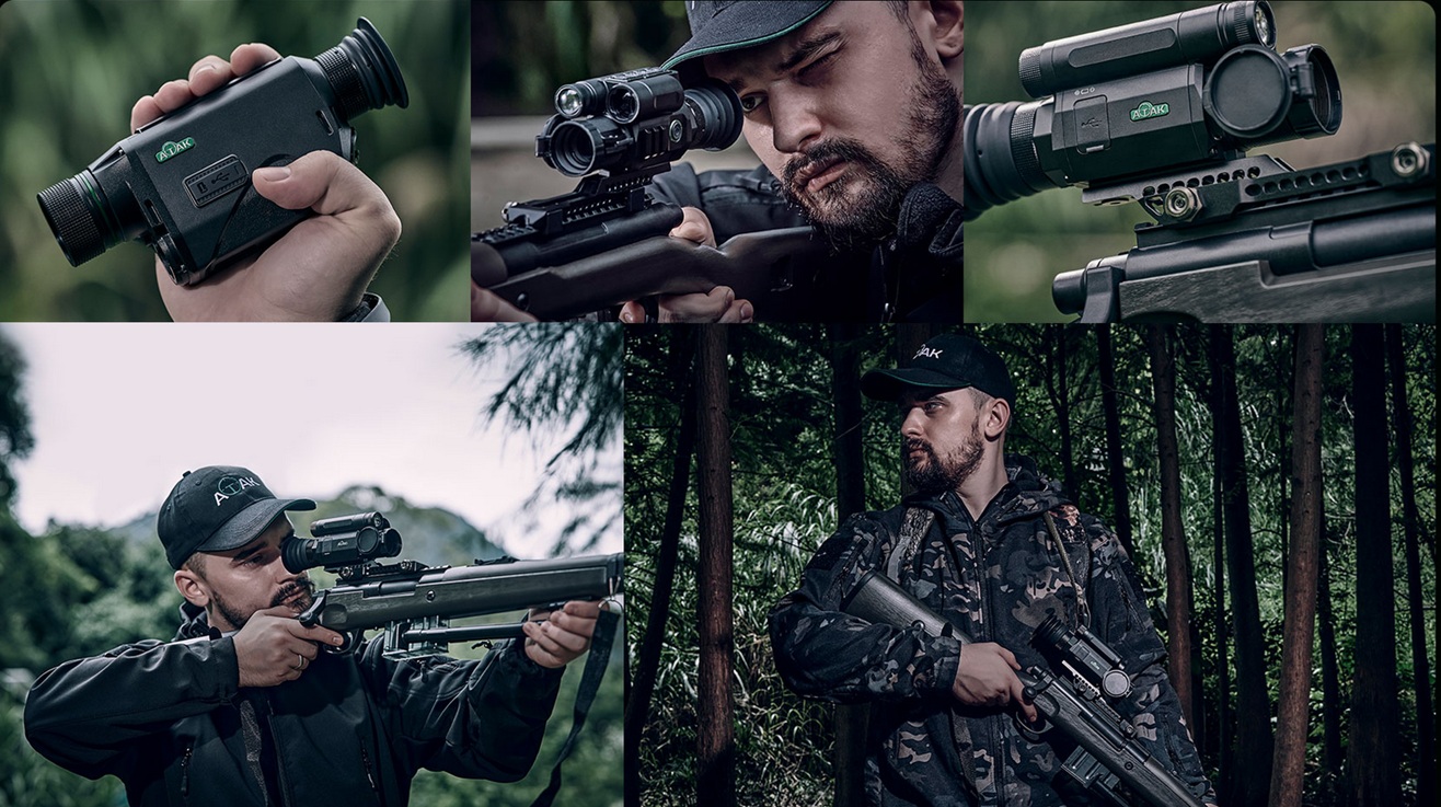 тепловизионный прицел ATAK ET46-50LRF Tube