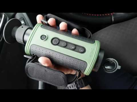 сравнение изображения тепловизора Flir SCOUT TS24 Pro