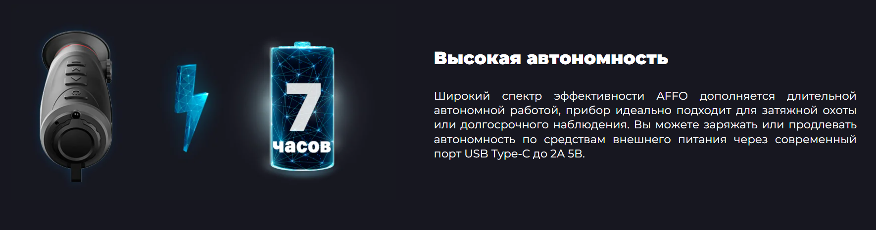 монокуляр iRay AFFO AL 19