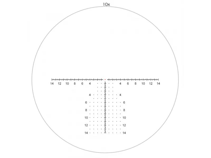 прицел ARTELV CRS (b) 1-10x28 34mm FFP Fiber