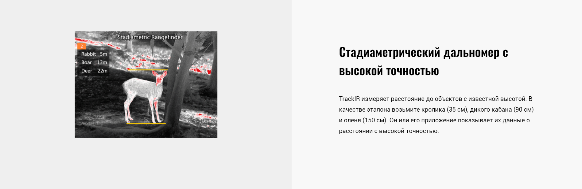 Различные цветовые палитры Guide TrackIR Pro 25mm