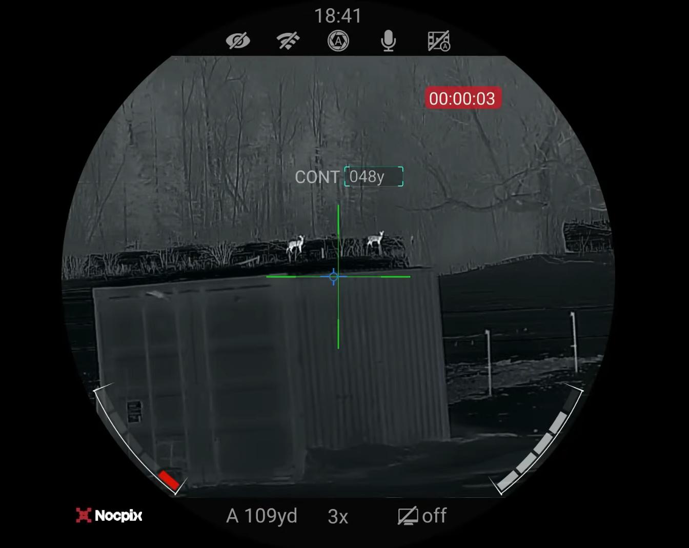 габариты iRay Nocpix ACE H50R