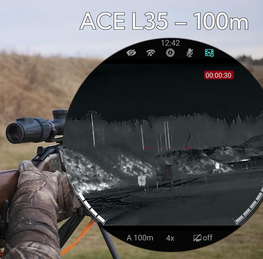 габариты iRay Nocpix ACE L35