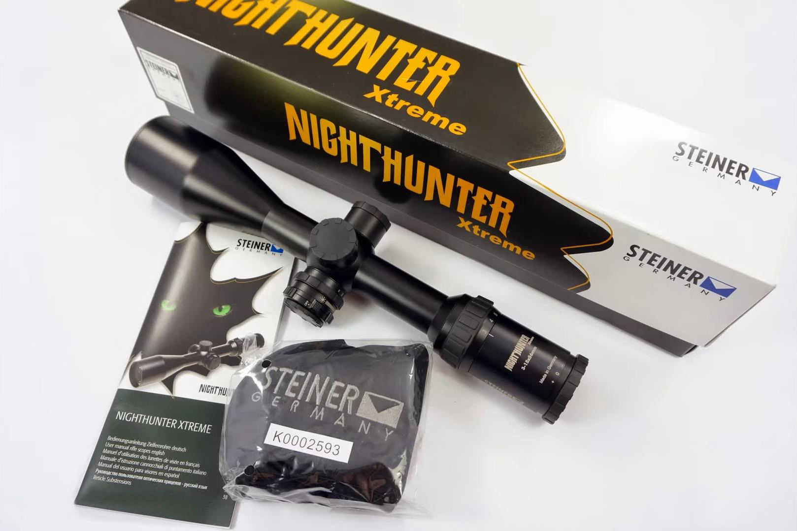 оптический прицел модель Steiner Nighthunter Xtreme 3-15x56 (Zeiss)