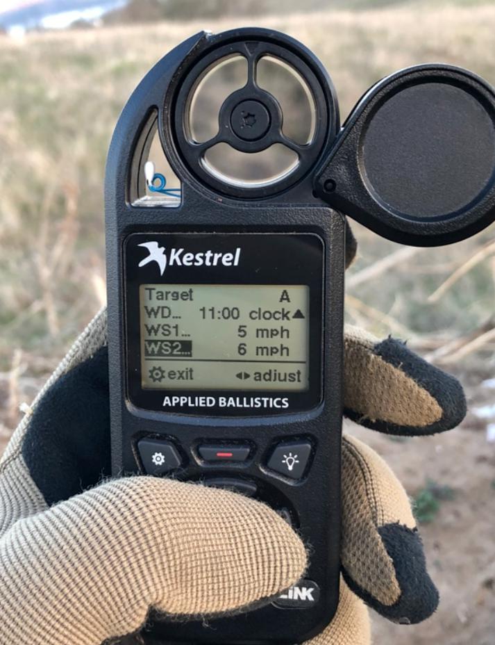 характеристики Kestrel 5700 Elite with Applied Ballistics с функцией LiNK / Black
