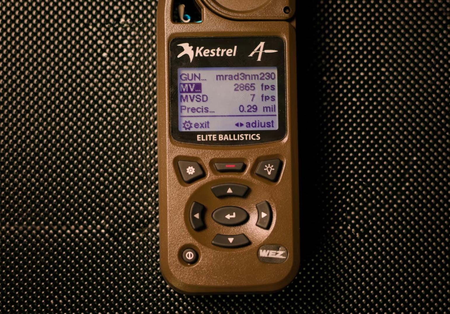 метеостанция модель Kestrel 5700 X WEZ with Applied Ballistics / TAN