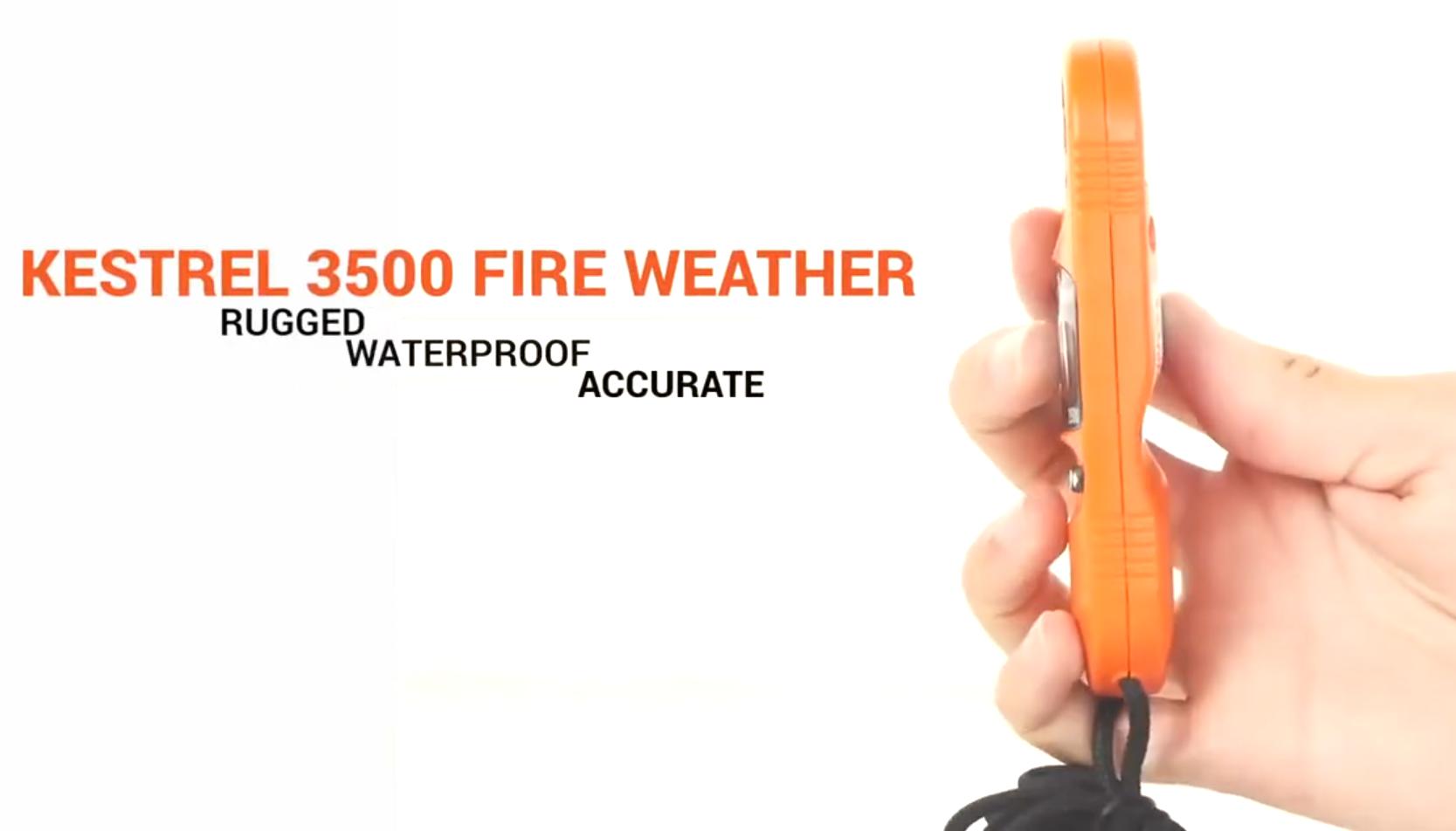 внешний вид Kestrel 3550 FW Fire Link