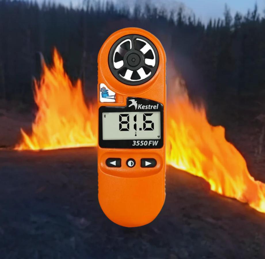 метеостанция Kestrel 3550 FW Fire Link