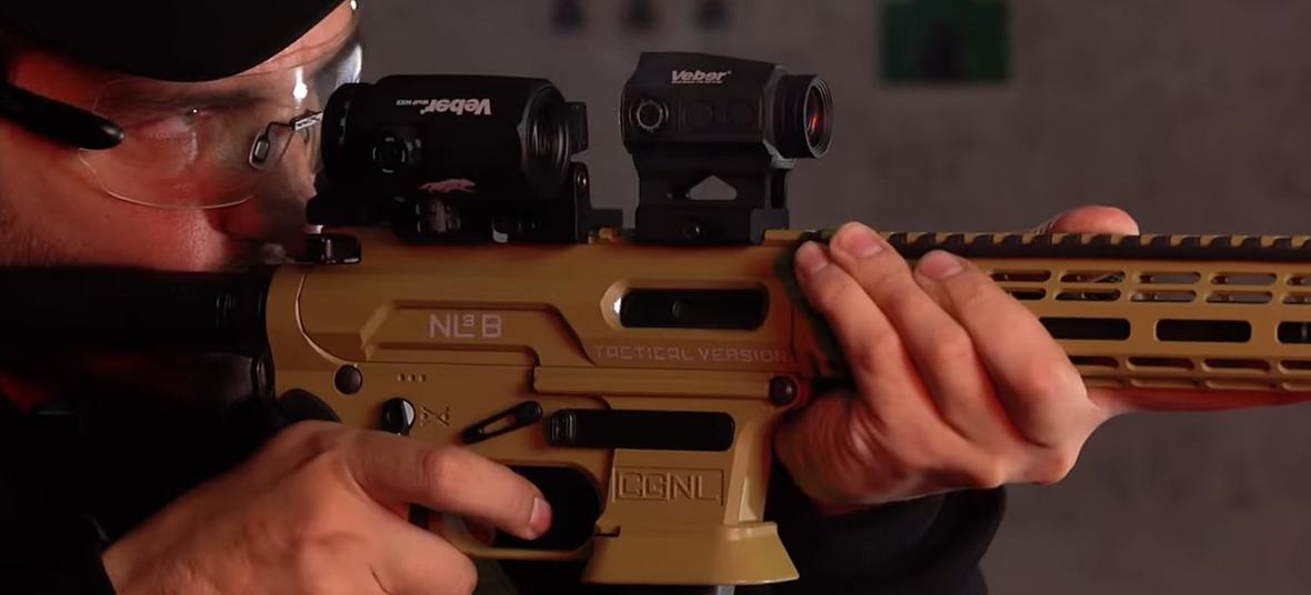 прицел коллиматорный Veber Wolf Reflex 120 RD Solar