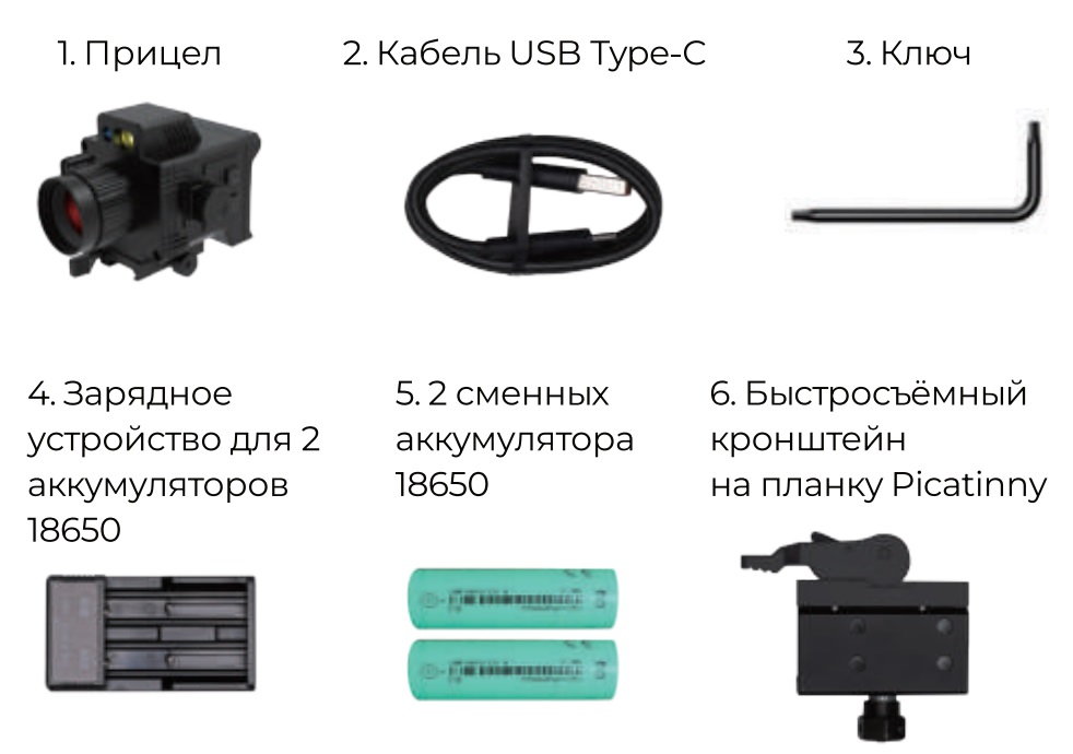 тепловизионный коллиматор модель Gaut Nova TD 219