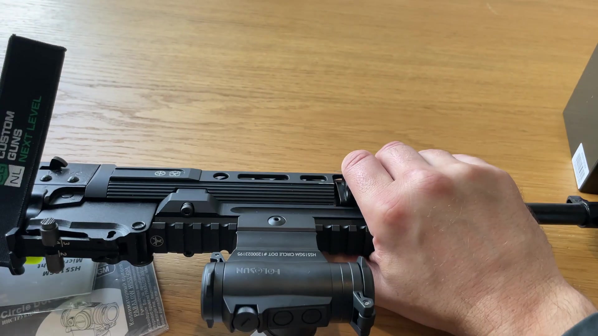 комплектация Holosun Micro HS515GM
