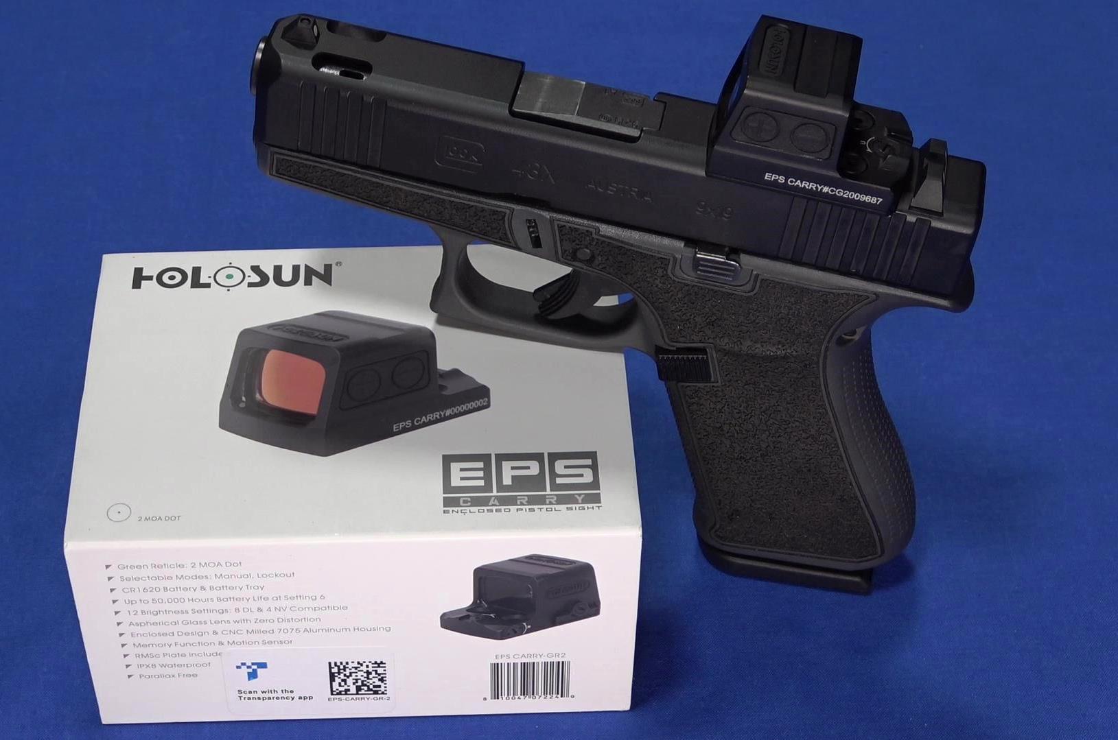 коллиматорный прицел модель Holosun EPS CARRY Red 2