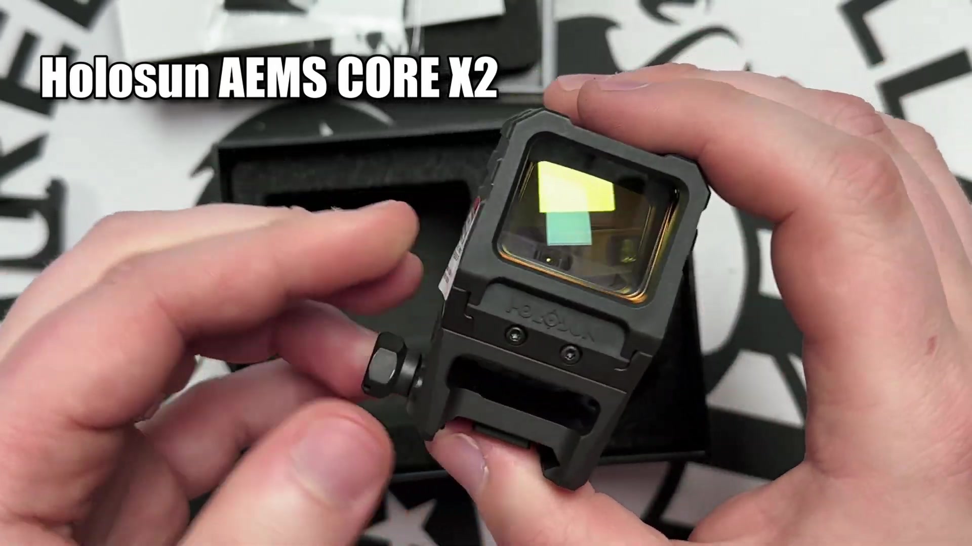 внешний вид Holosun AEMS CORE X2 Green