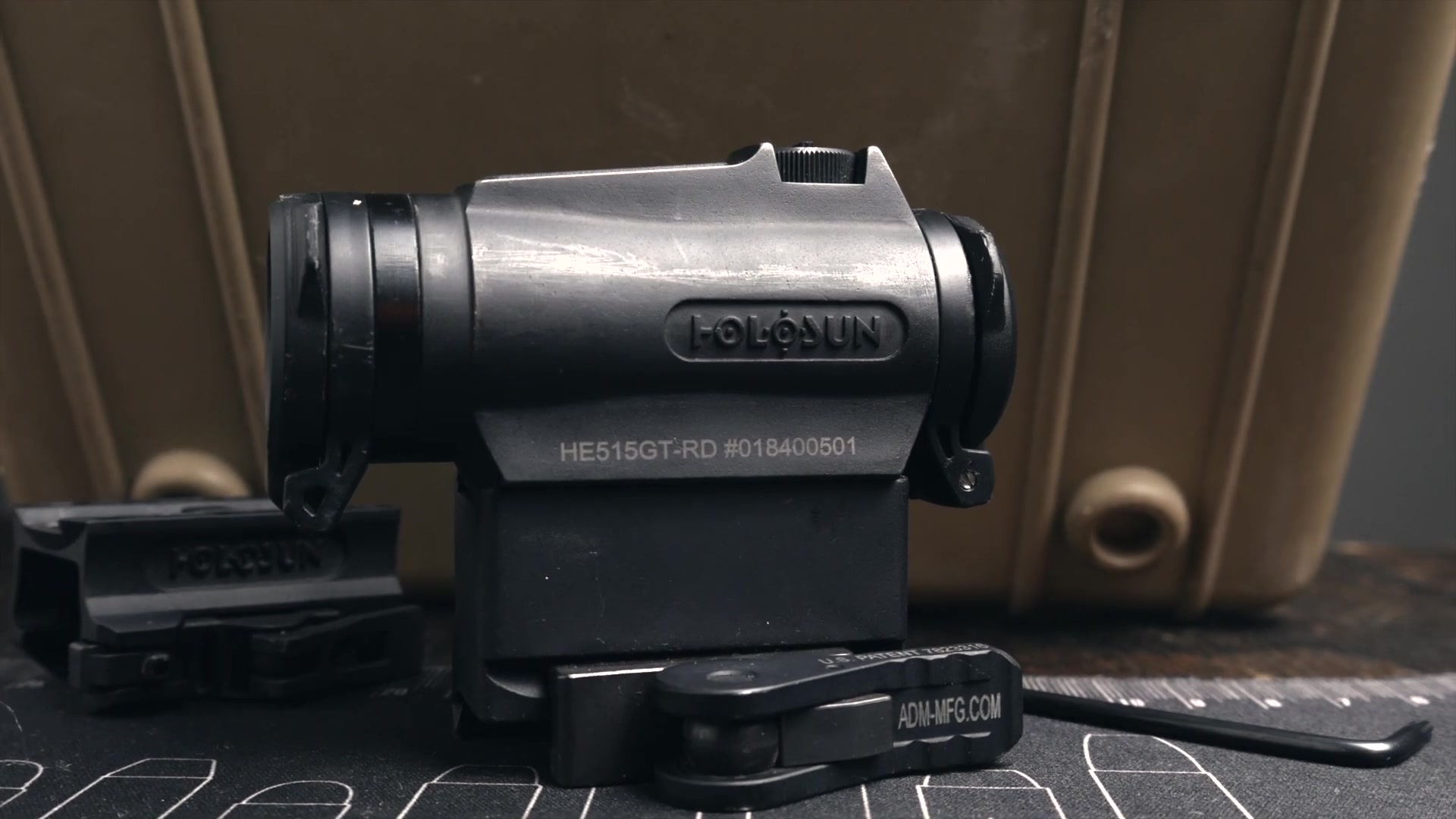 коллиматорный прицел модель Holosun MicroELITE HE515GT-RD