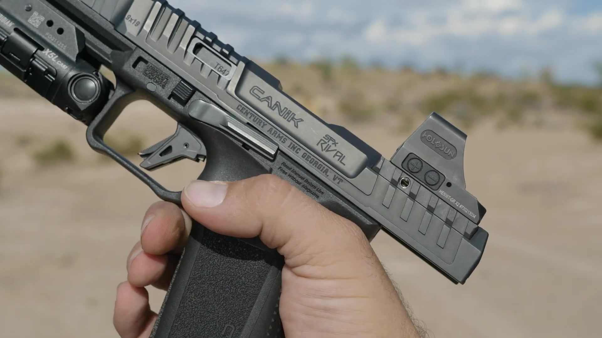 дисплей Holosun OpenELITE HE508T-GR X2