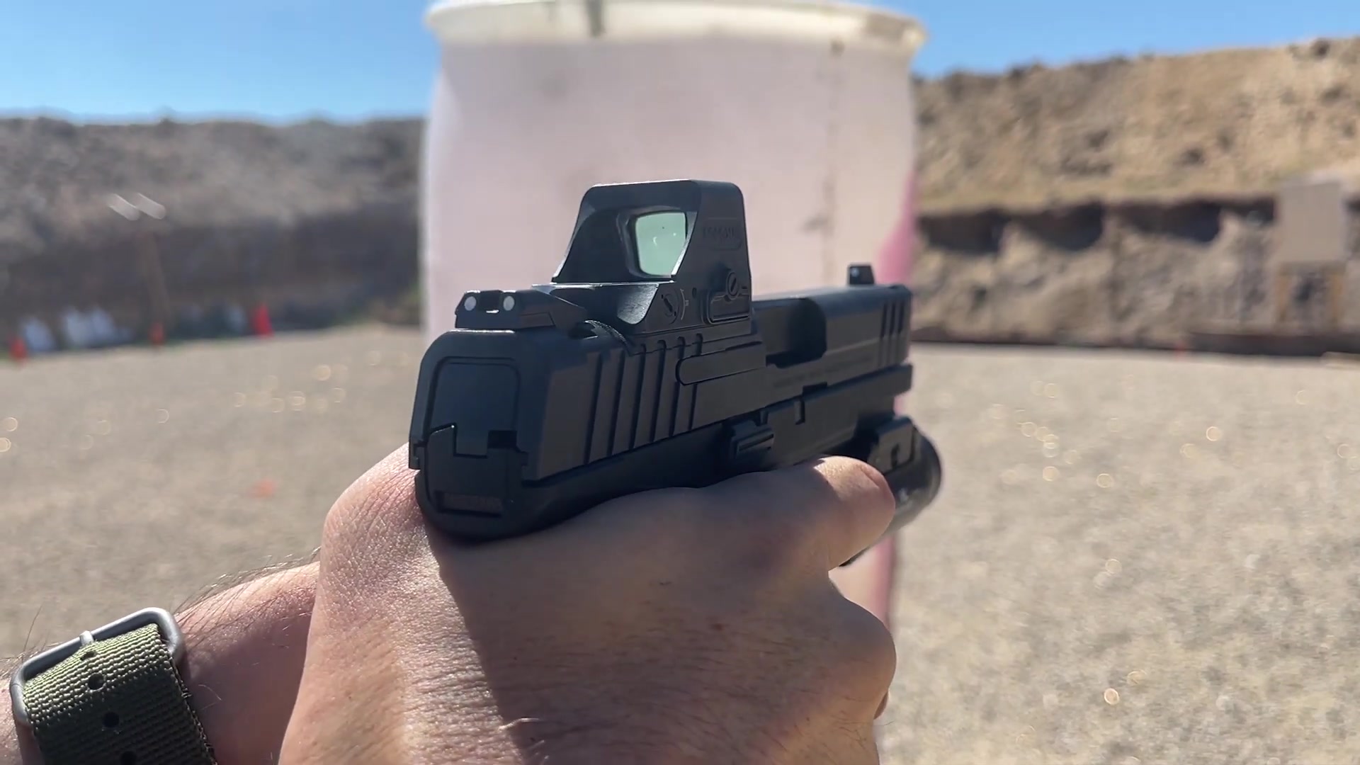 портативность Holosun OpenELITE HE508T-RD X2