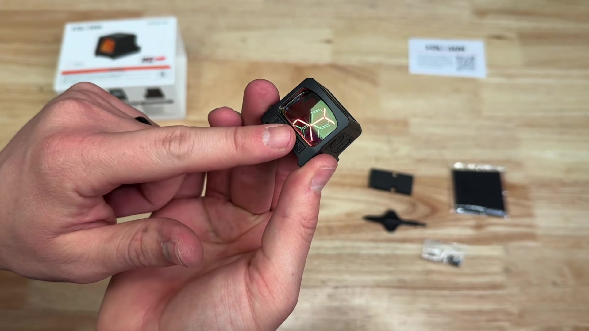 комплектация Holosun OpenELITE HE509T-RD
