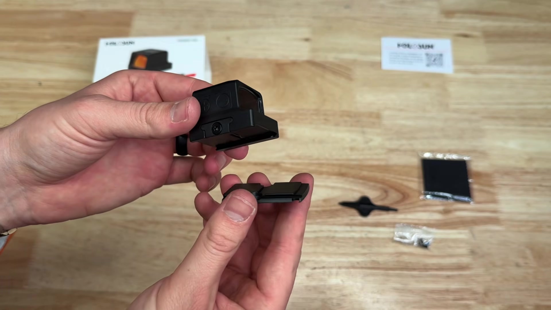 портативность Holosun OpenELITE HE509T-RD