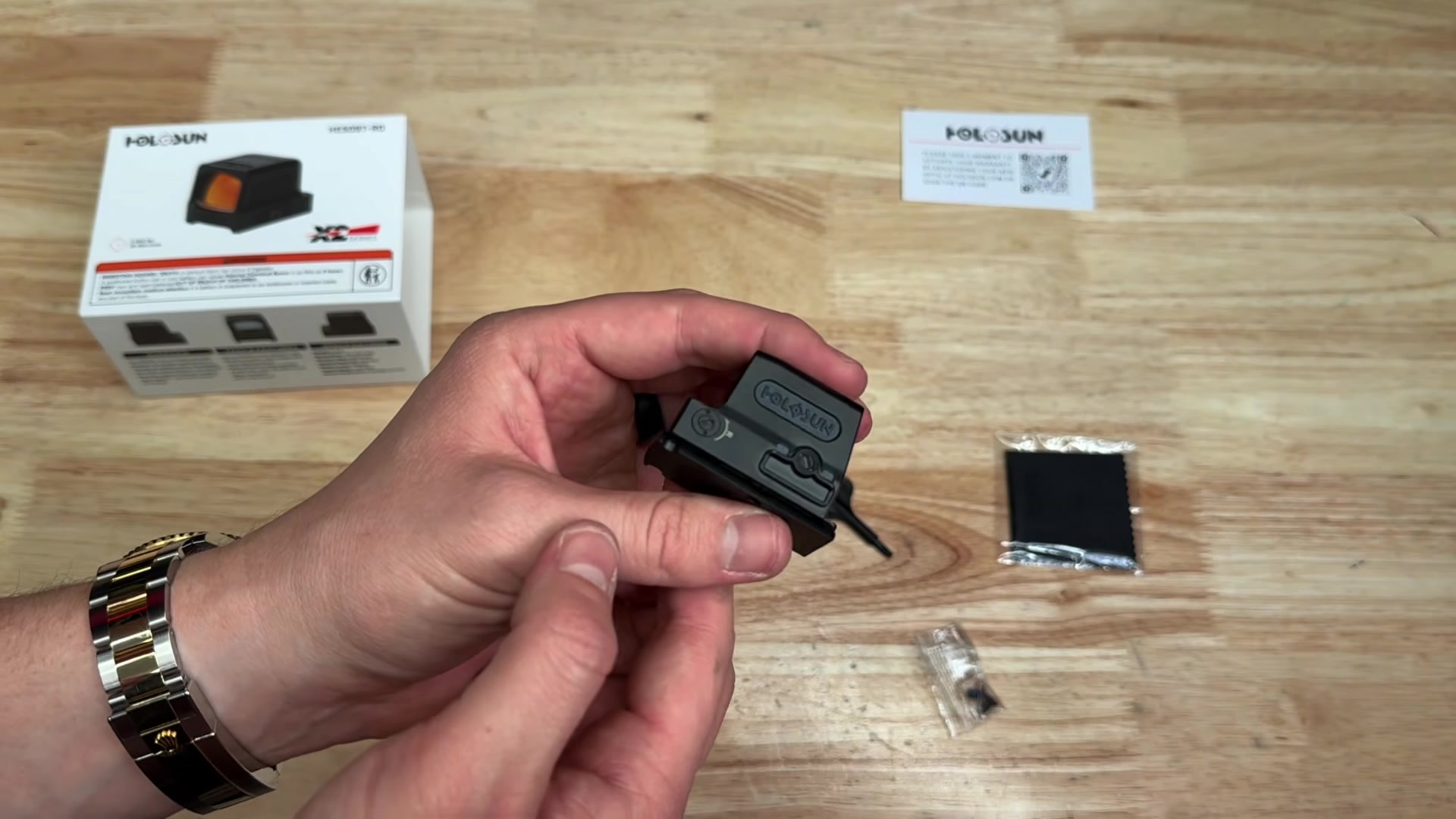 габариты Holosun OpenELITE HE509T-RD