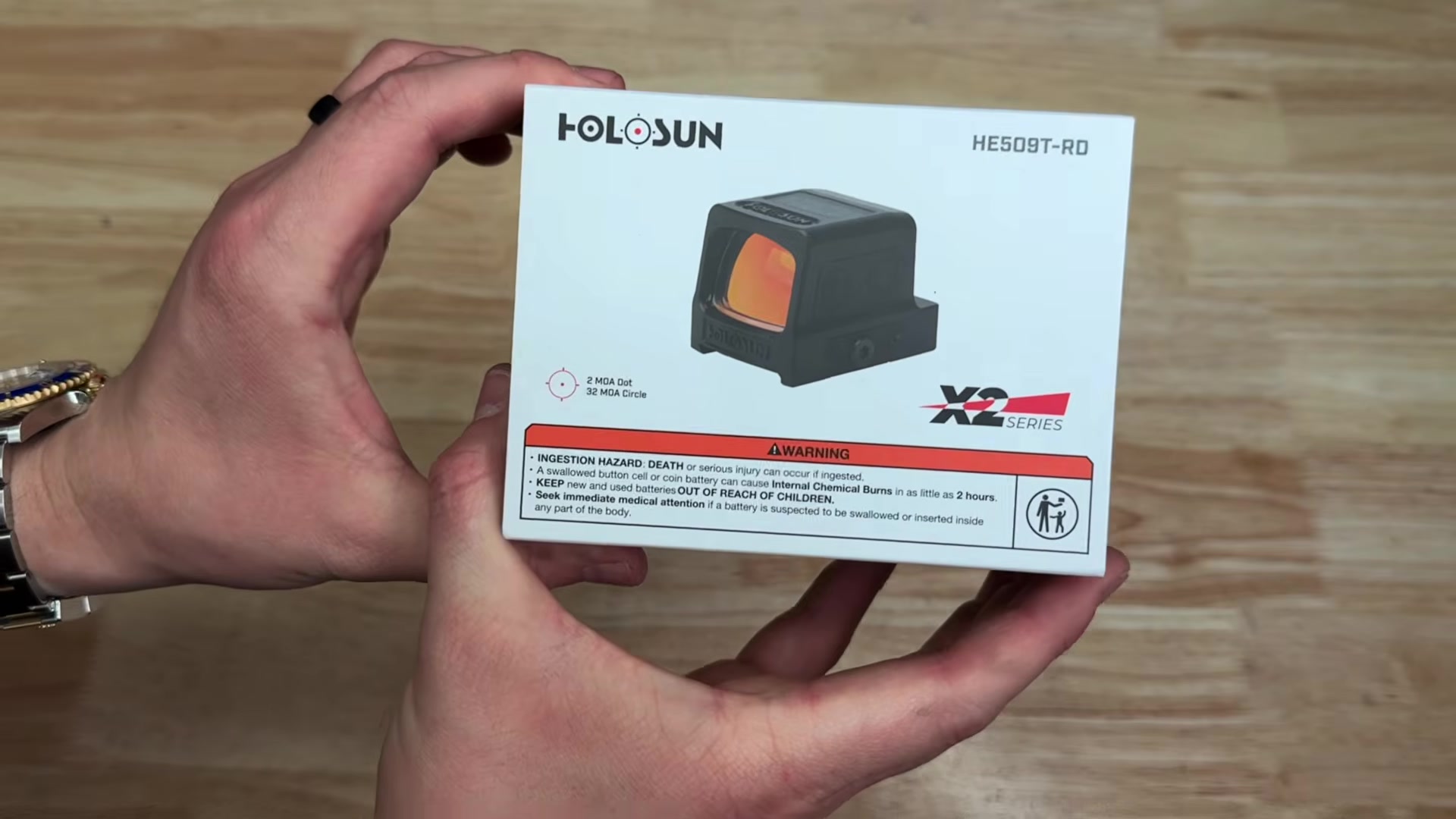 коллиматорный прицел модель Holosun OpenELITE HE509T-RD