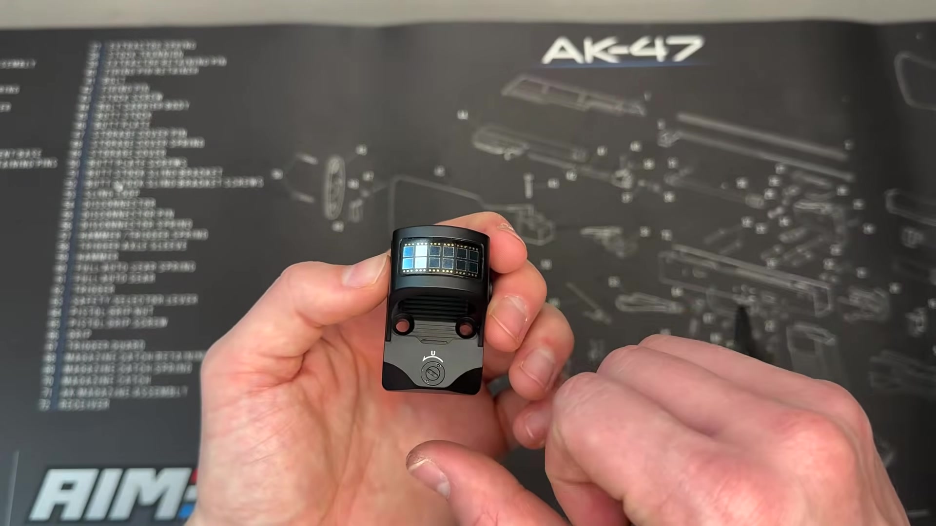 комплектация Holosun OpenReflex HS507C