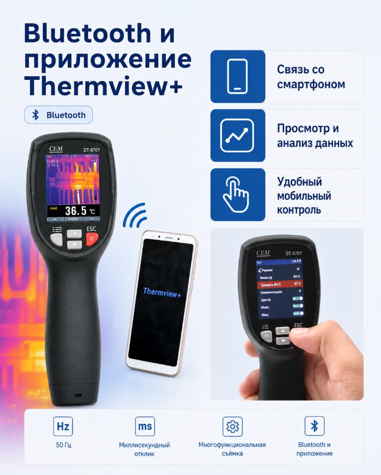 внешний вид CEM DT-870Y