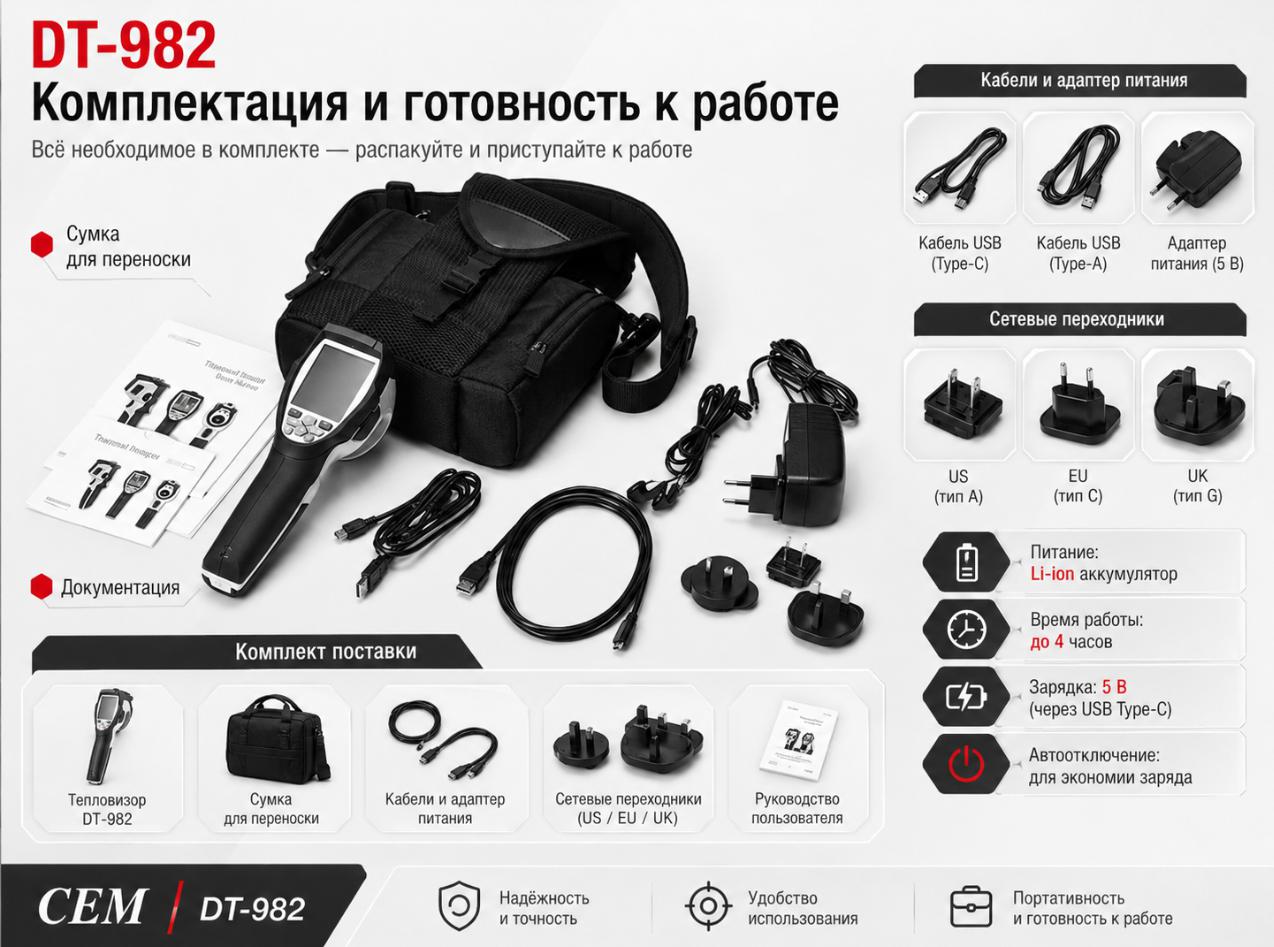 характеристики CEM DT-982