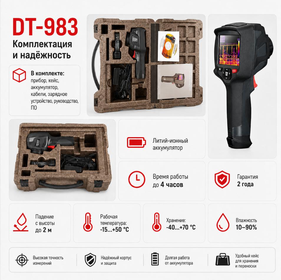 преимущества CEM DT-983