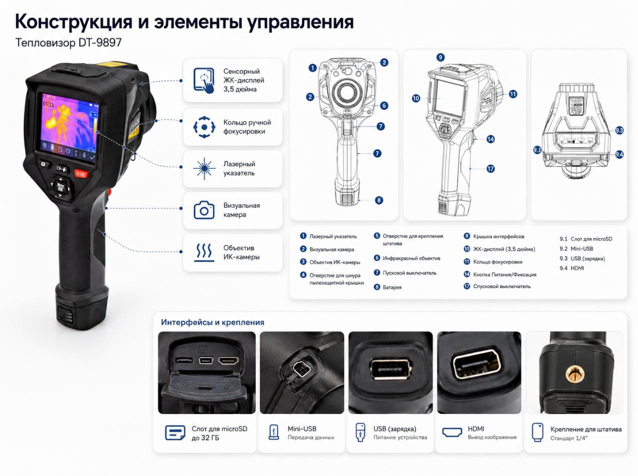 преимущества CEM DT-9897