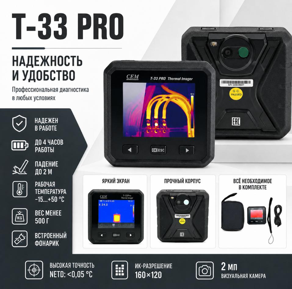 характеристики CEM T-33 PRO