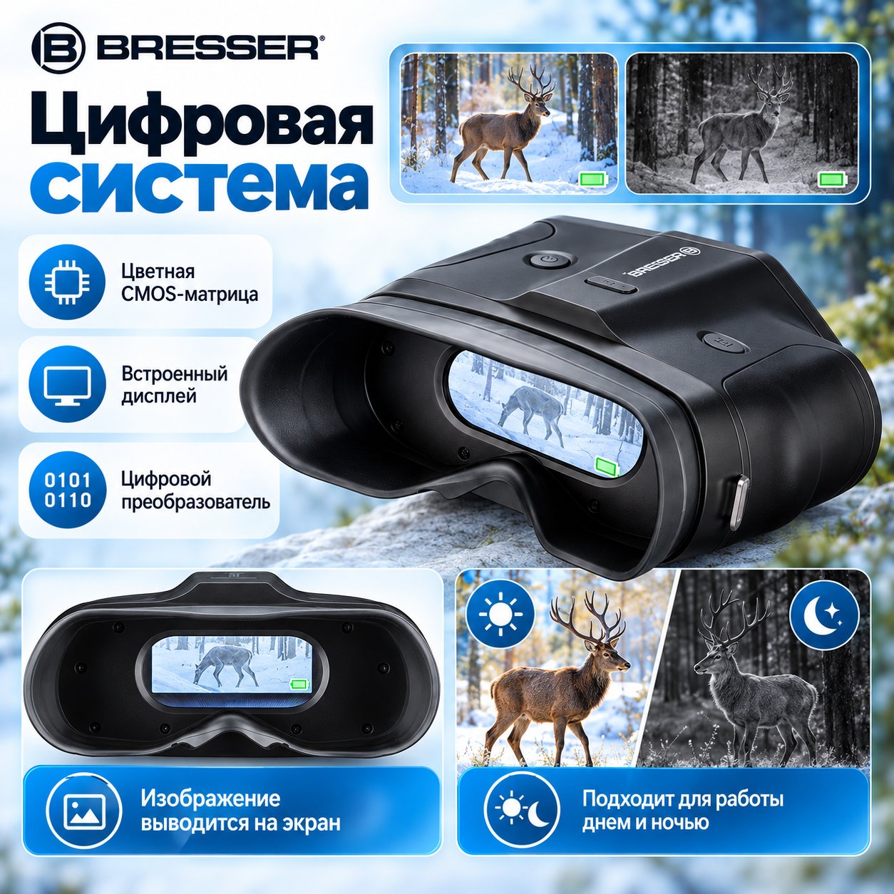 характеристики Bresser 3x20